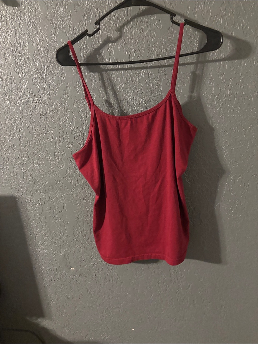Women's size XL Sonoma red Spaghetti Strap Tank Top